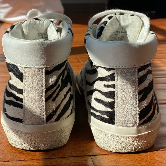 MWL Calf Hair Zebra High-tops - Picture 5 of 14